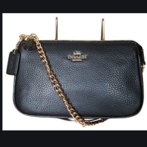Coach - Large Wristlet - Black